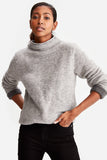 TWO-TONED SWEATER