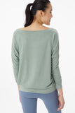 Downtown Casual Long Sleeve Top