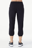 Olivie Cropped Pants With Pockets
