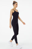 Step Up Sport Jumpsuit With Inner Bra